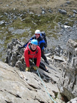 Scrambling Cneifion Arete