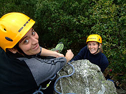 Climbing near Betws-y-Coed 